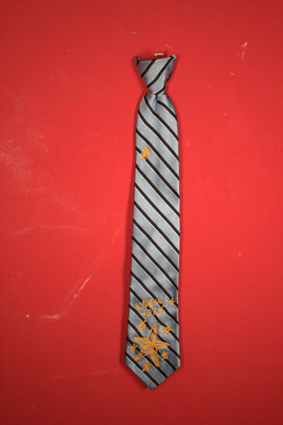 Tied to Knew York in Pin Stripe Blue